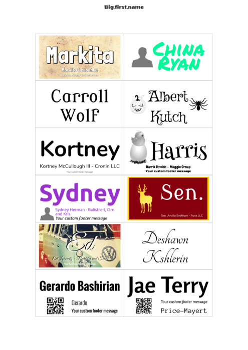 nametag name badge template for similar to Durable 1453/8001/8008/8110/8116/8120/8121/8122/8123/8124/8128/8157/8180/8183/8184/8185/8601/8608