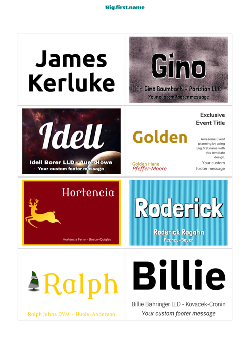 nametag name badge template for similar to Durable 1456/8003/8106/8135/8136/8138/8139/8181/8603/8612