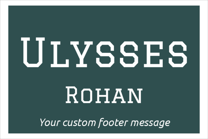 nametag name badge template for 3x2 inch for continuous printers 3"x2"