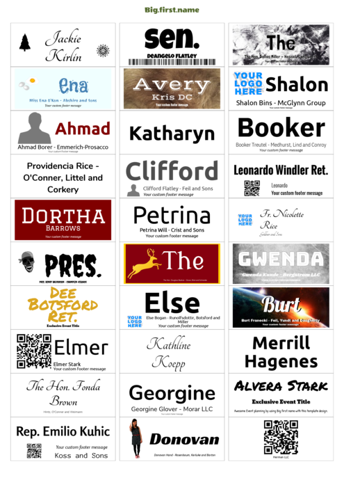 nametag name badge template for similar to Avery L7158