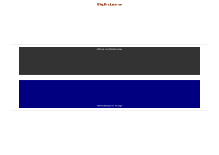 шаблон за баджове с имена за A4 тройно сгъваема от обикновена хартия Compatible Template