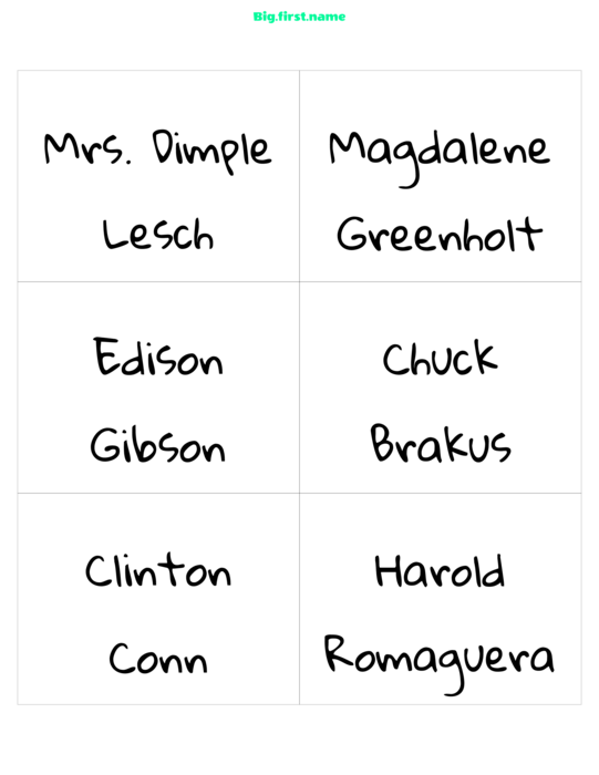 design jmenovky Školačka
