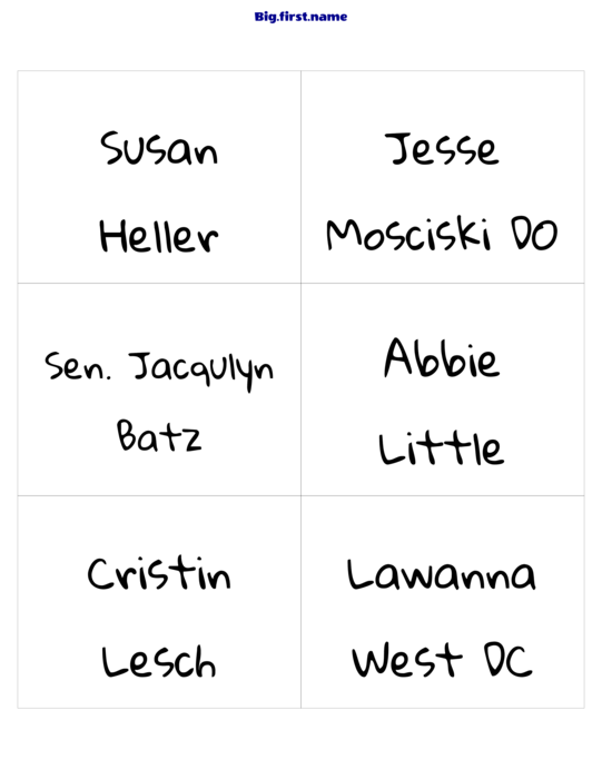 navneskiltdesign Skolepige