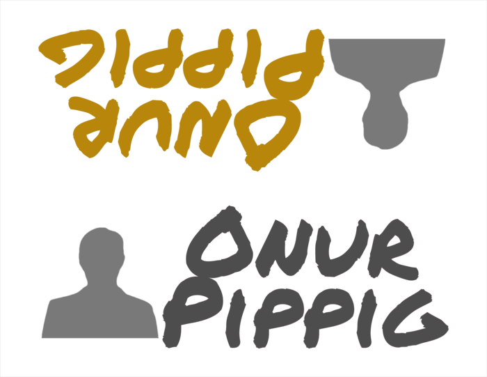 Namensschild-Vorlage für LETTER Einfach gefaltet, unliniertes Papier, Querformat Compatible Template
