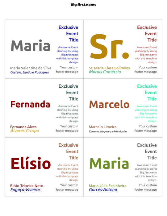design de crachá Tudo Junto