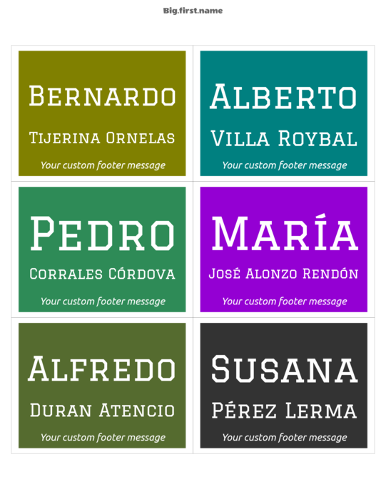 diseño de gafete con nombre Reencuentro Universitario