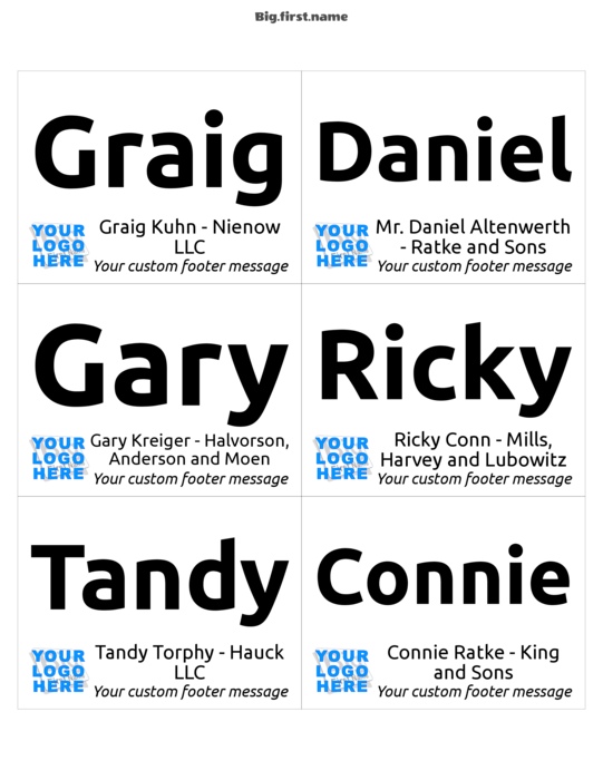 navneskilt-design Liten Logo