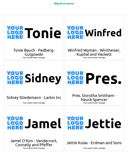 navneskilt-design Stor Logo
