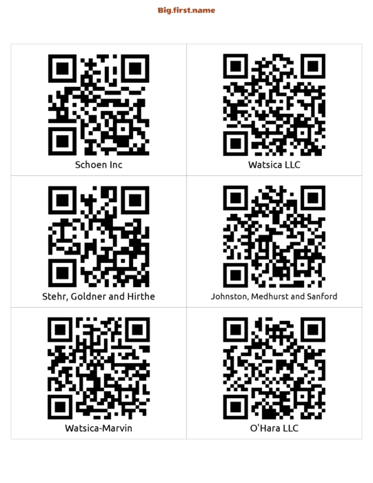 σχέδιο κονκάρδας ονόματος Ετικέτα Κωδικού QR