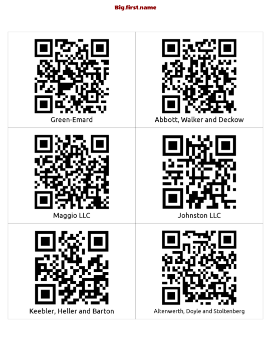 σχέδιο κονκάρδας ονόματος Ετικέτα Κωδικού QR