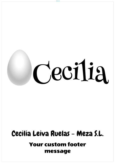 plantilla de gafete con nombre para Tamaño póster A3 Compatible Template