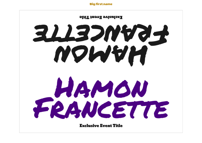 modèle de badge nominatif pour Chevalets de table sigel DP050 Compatible Template