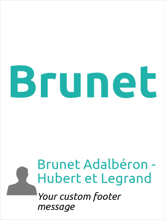 modèle de badge nominatif pour 3x4 pouces pour Primera LX400, etc. Compatible Template