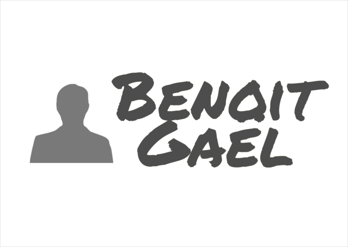 modèle de badge nominatif format paysage pour Format A6  Compatible Template