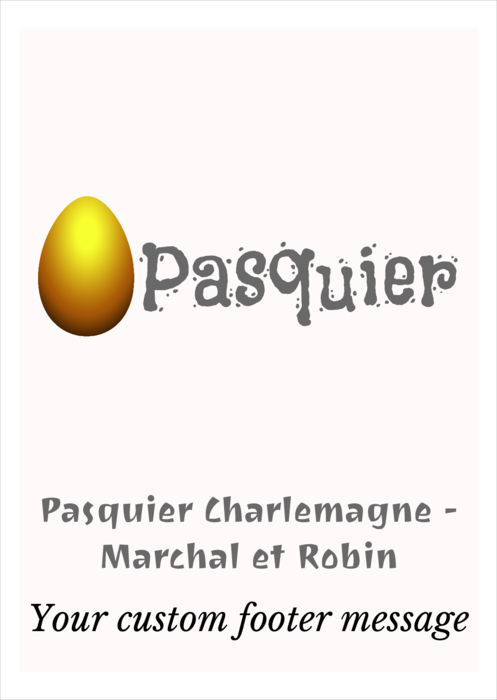 modèle de badge nominatif pour Format A6  Compatible Template