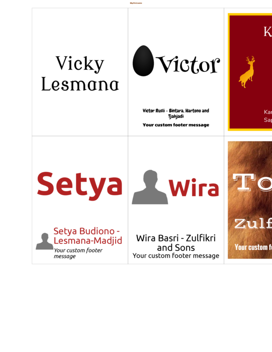 template nametag name badge untuk mirip dengan badge potret AVERY 5384, 5392, 74459, 74536, 74540, 74541 Compatible Template