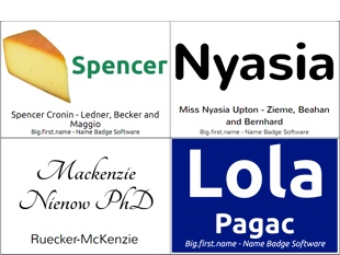 good nametag designs