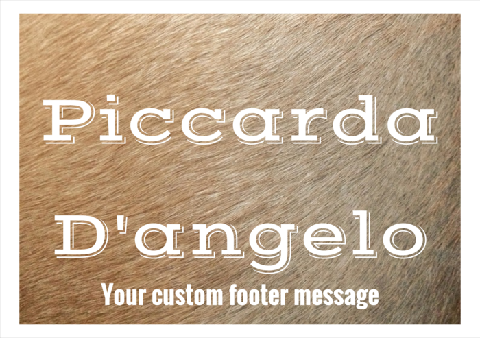 modello di badge nominativo orizzontale per Formato A5 Compatible Template