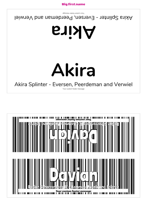 naambadge naamsticker sjabloon voor Tentkaarten Sigel DP049 Compatible Template