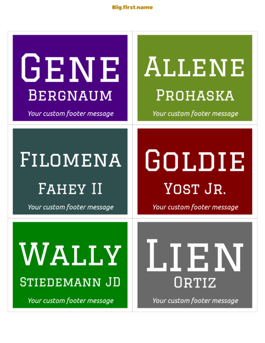 navneskilt-design Klassegjenforening 