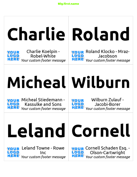 navneskilt-design Liten Logo