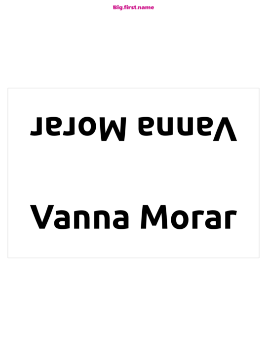 navneskilt-mal for LETTER trippelbrett Compatible Template