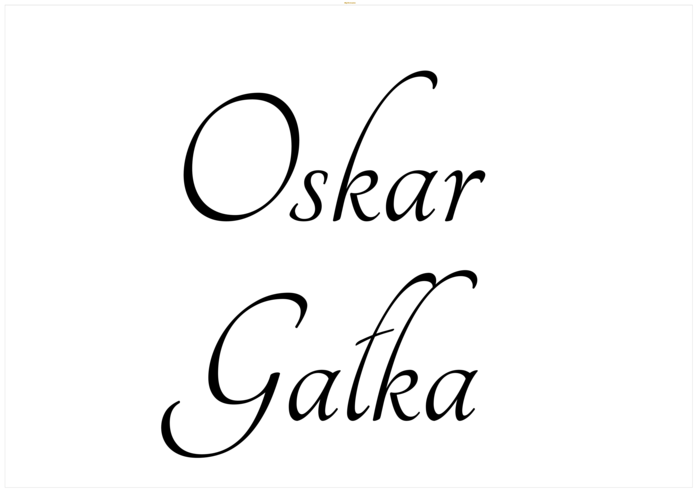 poziomy szablon identyfikatora dla Format plakatu A2 Compatible Template