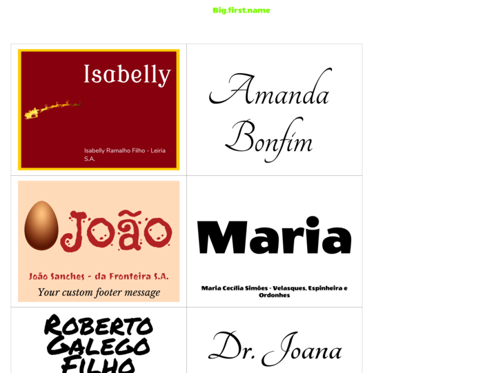 modelo de crachá paisagem para Similar aos crachás em formato retrato Avery 5384, Avery 5392, Avery 74459, Avery 74536, Avery 74540, Avery 74541 Compatible Template