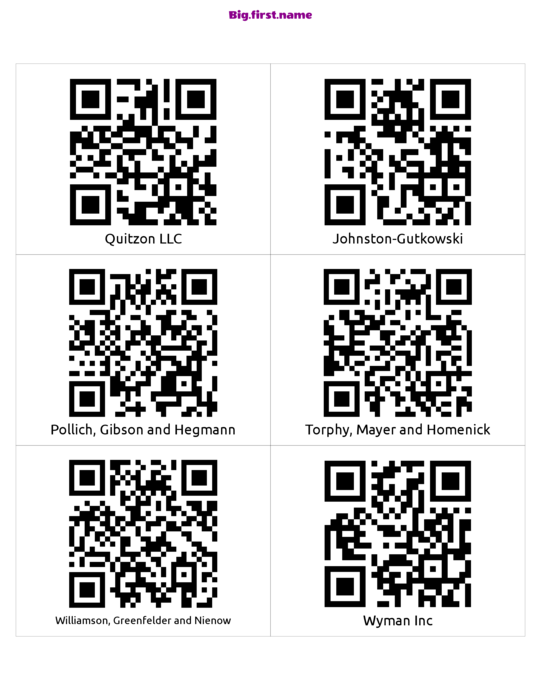 design de crachá com nome Etiqueta com Código QR