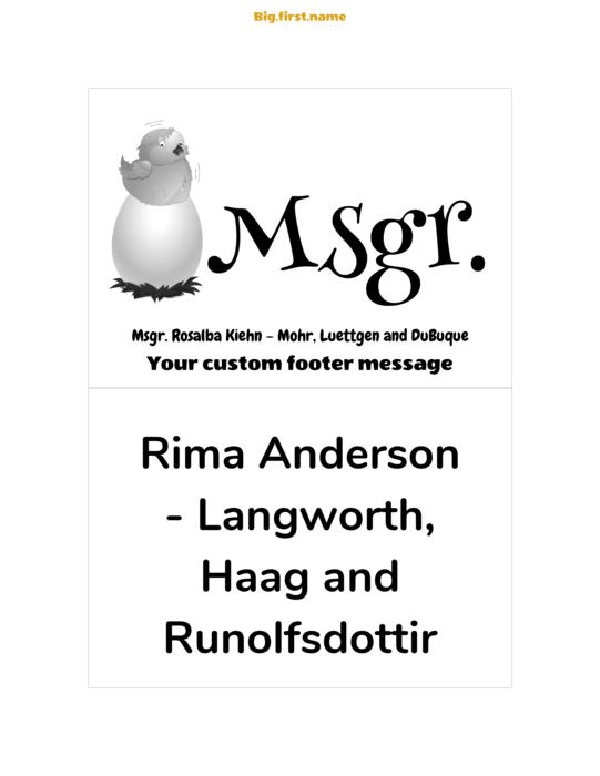 modelo de crachá com nome para Inserção de Crachá em Papel Pauta 4-1, 4" x 6" NS2VWB Compatible Template