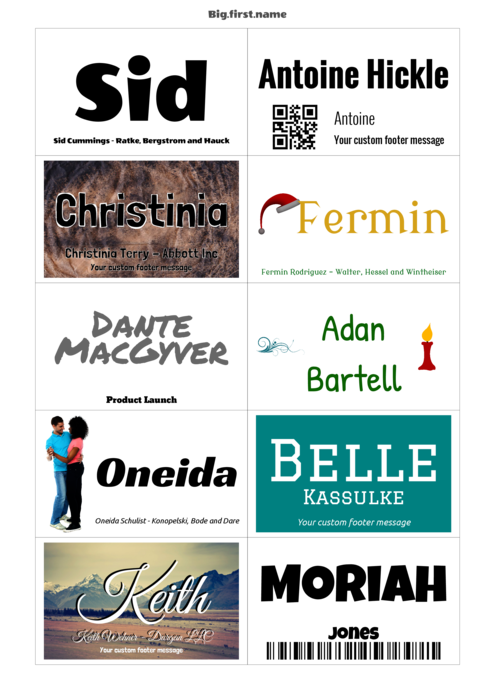 nametag name badge template for Name badge template compatible with Durable 1455 stock