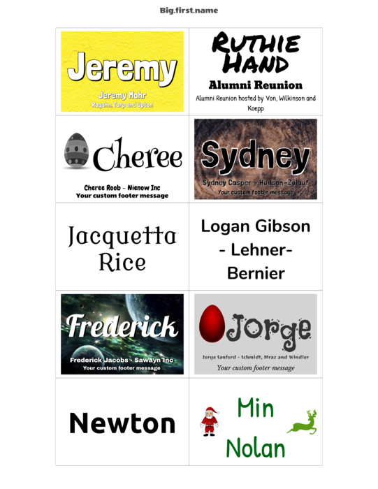 nametag name badge template for Name badge template compatible with Avery 74558 stock