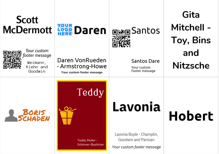 nametag name badge landscape template for Name badge template compatible with EziTag systems INS10574W stock