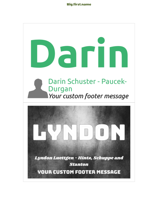 nametag name badge template for Name badge template compatible with pc/nametag NS2VWB stock
