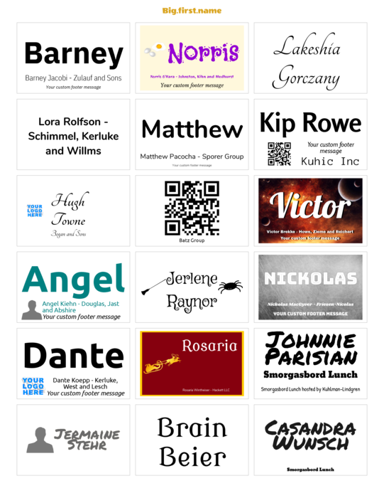 nametag name badge template for Label template compatible with OnlineLabels OL800 sheets