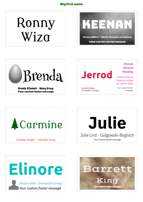 nametag name badge template for Name badge template compatible with Avery AB-88x52-R stock