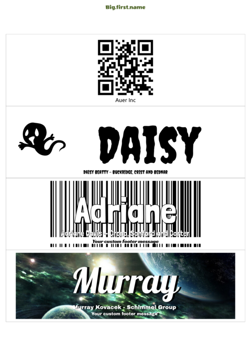 nametag name badge template for Label template compatible with Label Planet LP4/200 sheets