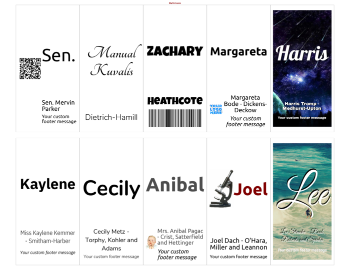 AVERY 8253 TEMPLATE PDF