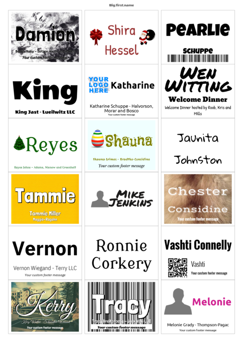 nametag name badge template for Label template compatible with Avery L7161 sheets