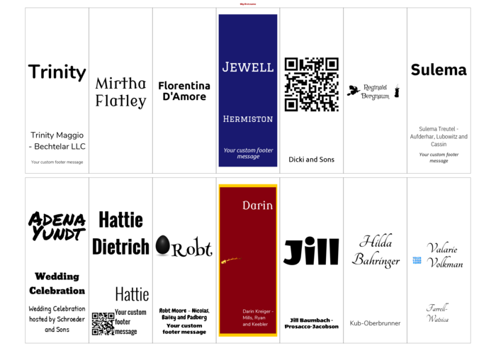 nametag name badge landscape template for Label template compatible with Avery L7163 sheets